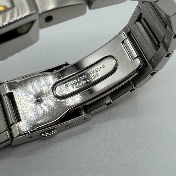 Pulsar By Seiko Moon Phase Triple Calendar Japan Quartz Watch VX3F-X002 Steel main image 9